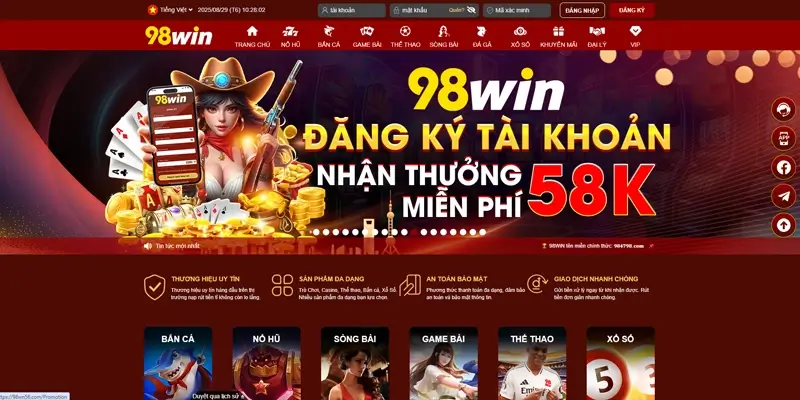 32WIN - Nổ Hũ và Bắn Cá Đầy Thú Vị Tại Hệ Sinh Thái OKWIN 1 98WIN – Sân chơi giải trí trực tuyến hàng đầu.
