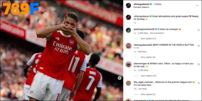 Gyokeres Arsenal bị chỉ trích nặng nề