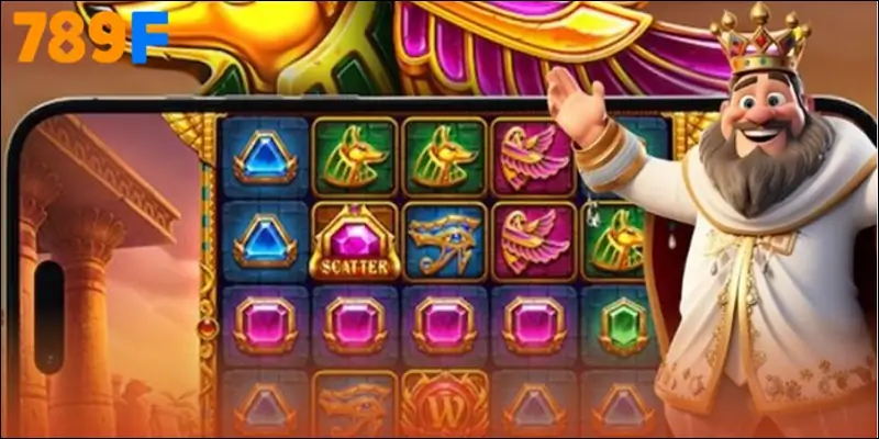 Roll in Money – Slot 2025 biến giấc mơ thành hiện thực 1 Supper King lấy cảm hứng từ ngai vàng, vương miện và những viên ngọc quý